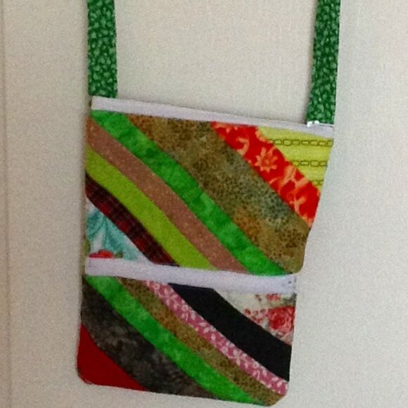 Handmade New Small Crossbody Bag Purse Boho Patchwork Hippie Y2K Colorful - Picture 1 of 6